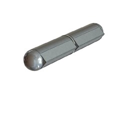 Weld On Hinge - 10 x 60mm - Stainless Steel - Steel Pin