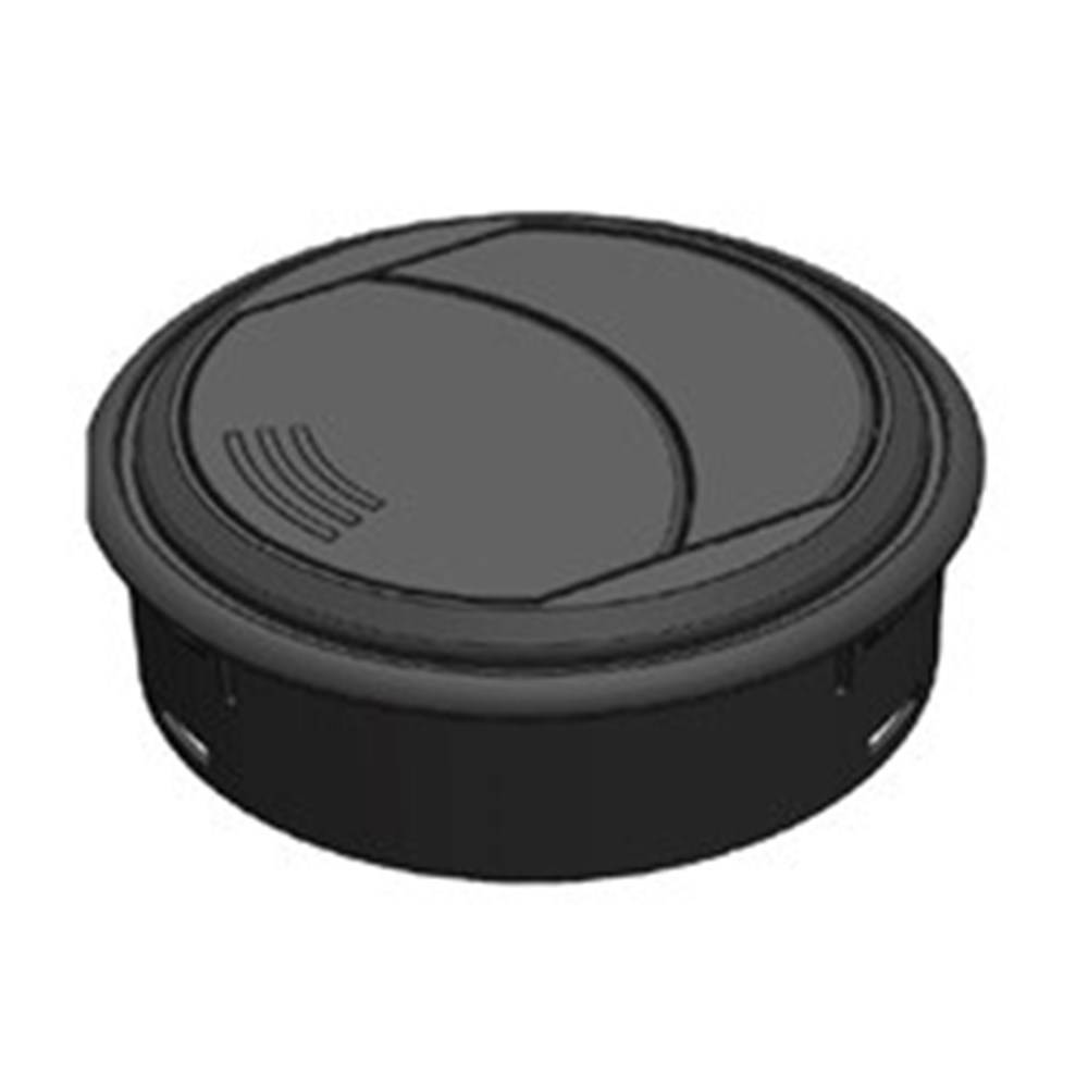 Hardware Diffuser Best Air Diffuser 2 Fin Adjustable Black ABS 5mm Panel (P236) | UES ...
